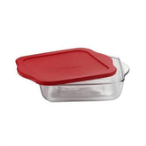 PB-59034 Paşabahçe Square Pyrex with Lid 1,9 LITER